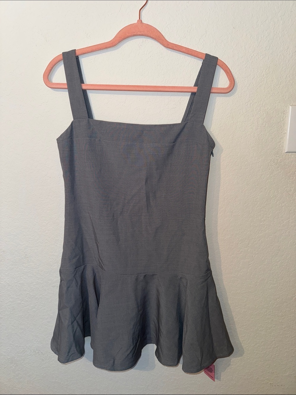 PrettyLittleThing Gray Mini Dress